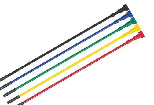 Bastón de Fibra de Vidrio con Portamechudo | Amarillo | El Castor | 8803Y
